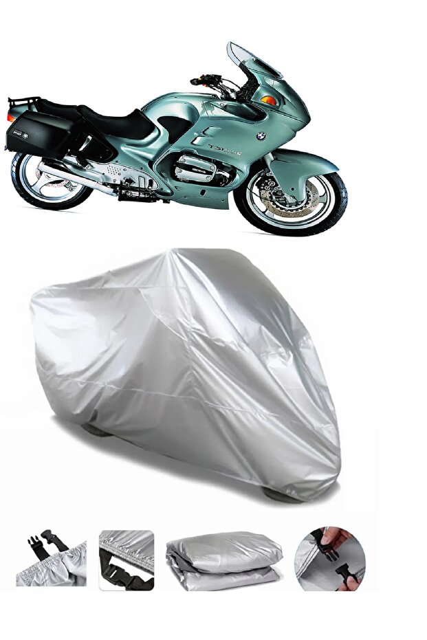 Bmw R 1100 RT علامة تجارية رمادية مقاومة للماء للدراجة النارية