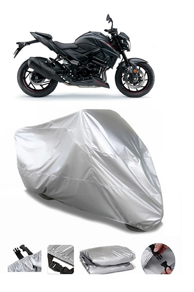 ماركة سوزوكي GSX-S 750 ABS رمادية مقاومة للماء للدراجات النارية