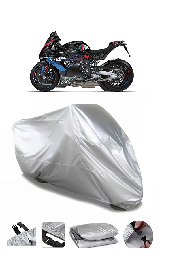 Bmw m 1000 Rr Rear Bag Compatible Motorcycle Tarpaulin Waterproof Durable Fabric