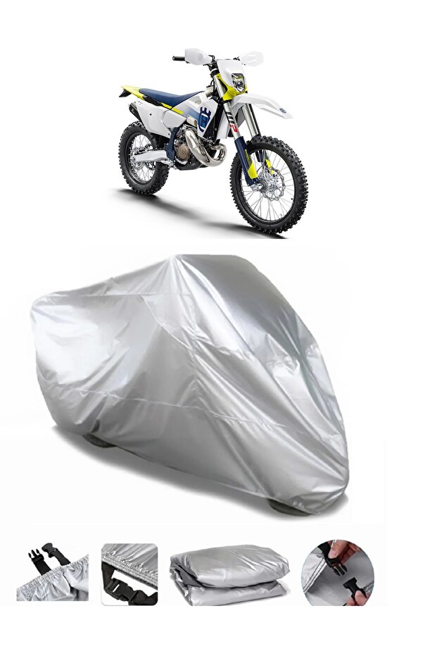 Husqvarna FE 250 علامة تجارية مقاومة للماء باللون الرمادي