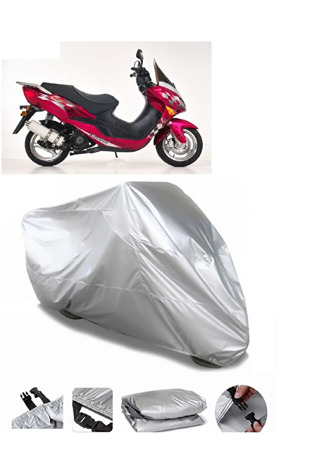 Kanuni Storm 150 GRAY WATERPROOF MOTORCYCLE BRAND PREMIUM