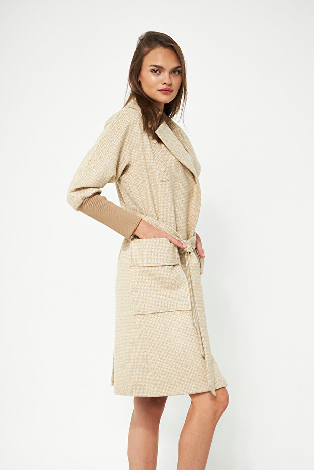 Lüks Kumaş Kaban - 5