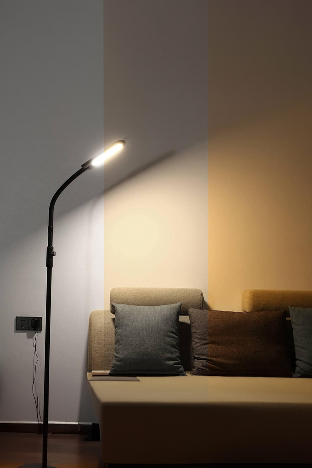 Dekoratif Ayaklı Led Lambader Işık Loş Okuma, Dinlenme Işığı - 5