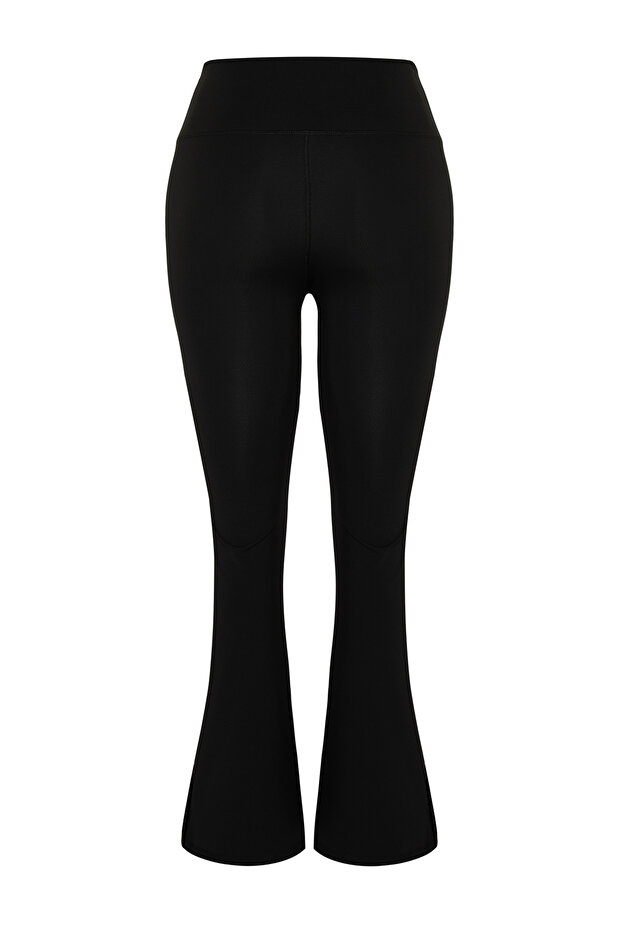 Fekete Recovery Leg Stud Részletes Spanyol Leggings Leggings TBBSS24AJ00000 - 8