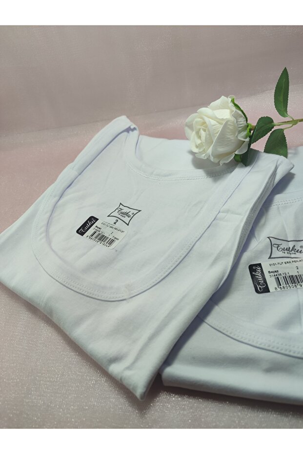 قميص داخلي قطني ممشط للرجال - تصميم مريح - 2