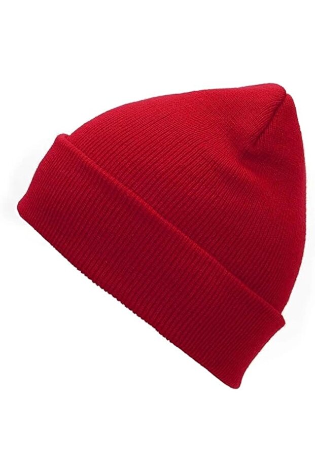 Unisex Basic Bere Kırmızı - 3