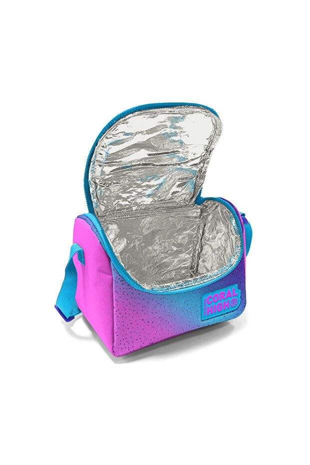 صندوق غداء أزرق منقوش على شكل سلحفاة - 11870 - 3