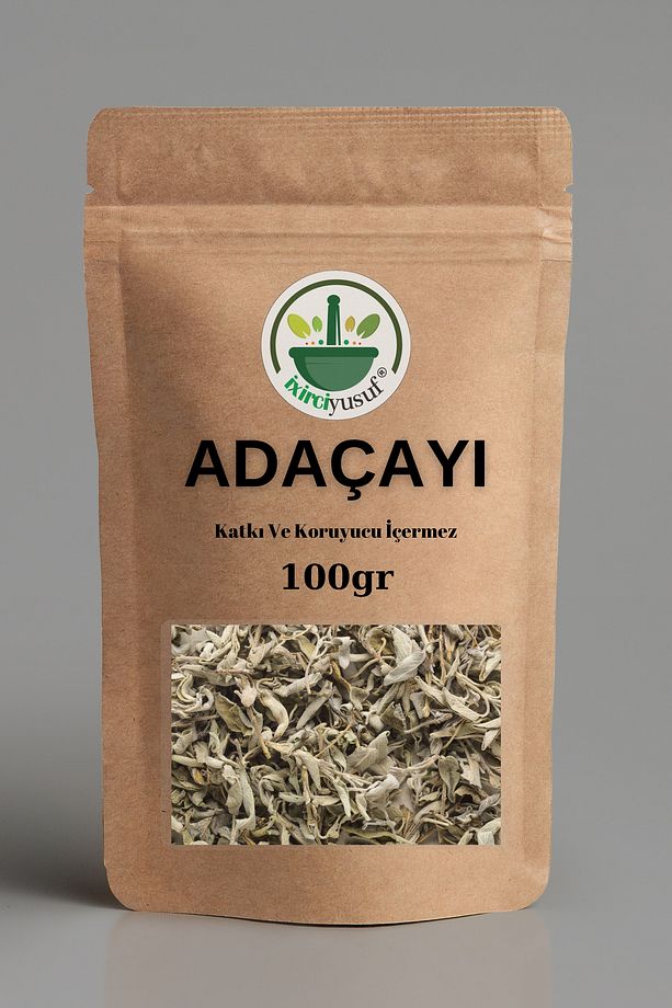 Adaçayı (YENİ MAHSÜL, ELENMİŞ) 100gr / Ada Çayı - 1