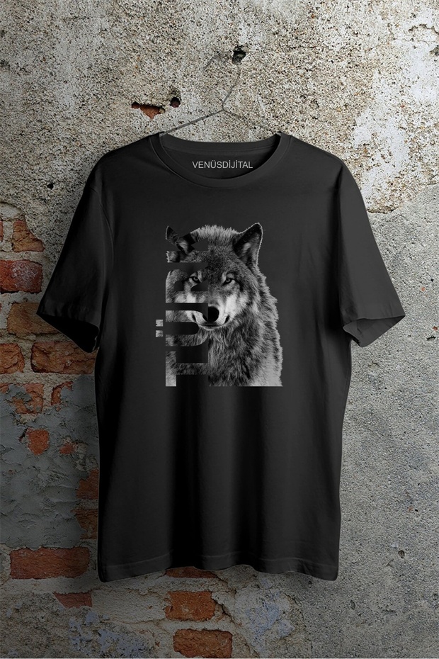 TURKISH WOLF MODEL1 PRINTED T-SHIRT