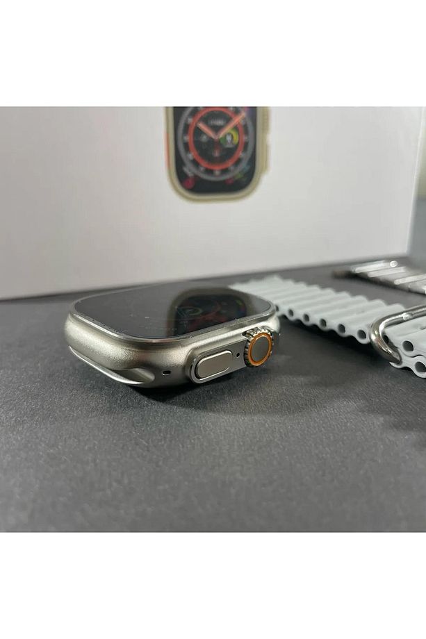 H11 Hello Watch Ultra 2 Metal Kordon Hediyeli Upgrade Version Pusula / Nfc / Siri Aktif Akıllı Saat - 4