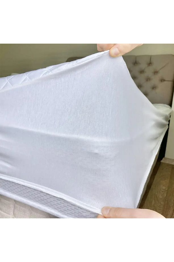 Mikro Kapitone Fitted Sıvı Geçirmez Yatak Alezi Tek Kişilik Çift Kişilik Bebek Alezi - 7
