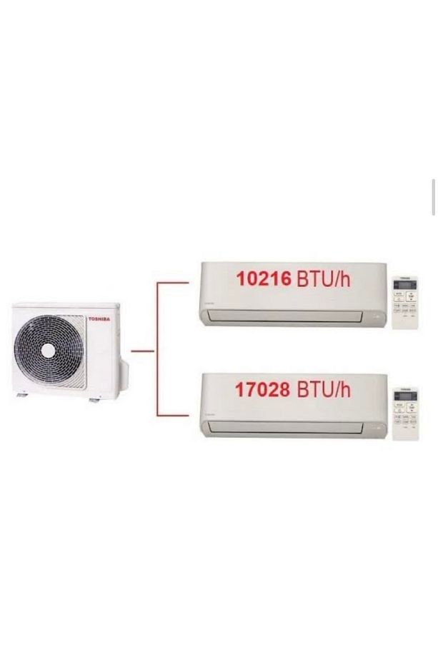 Toshıba Multı Klima 2m18u2avg-tr (ras-m16j2kvg-tr Ras-m10j2kvg-tr Multi Duvar Iç Ünite ) - 1