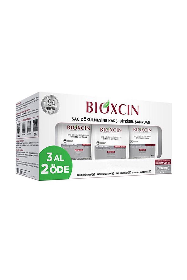 Genesis Kuru/Normal Saçlar İçin Saç Dökülmesine Karşı Bitkisel Şampuan 3 Al 2 Öde 300ml - 1