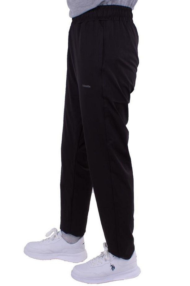 SN537 Basıc Pes TrackB Siyah Polyester Günlük Kadınk Alt Eşofman - 3