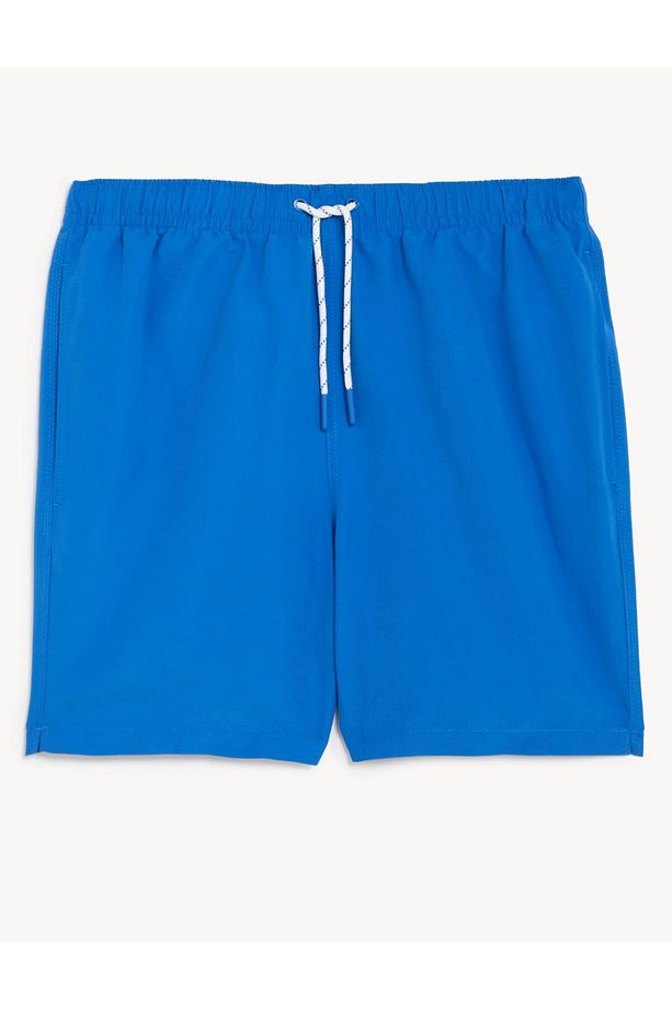 Regular Fit Quick Dry Deniz Şortu - 5