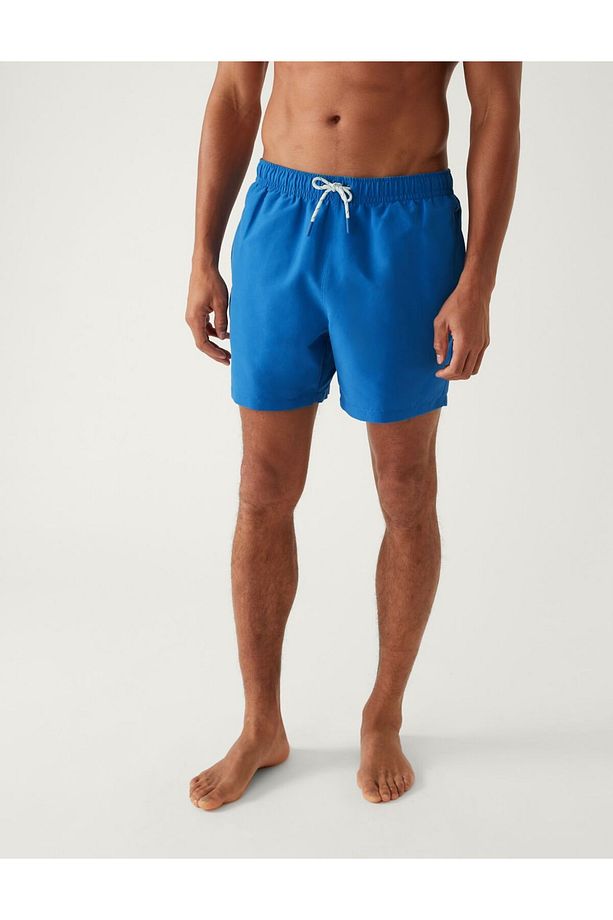 Regular Fit Quick Dry Deniz Şortu - 2