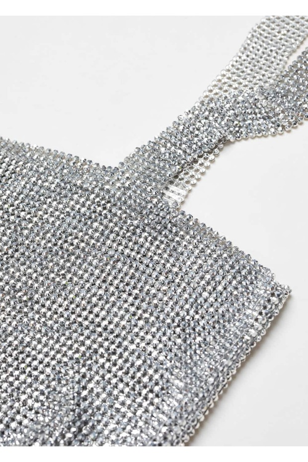 Kristalli Ağ Bluz - 5