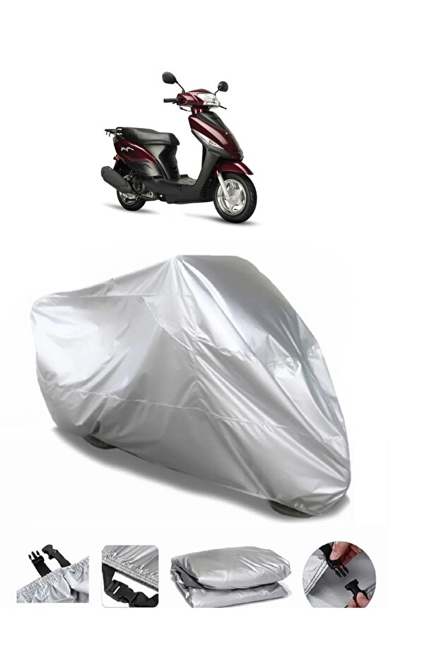 Kuba Golf 100 Gray Motorcycle Tarpaulin Premium Quality