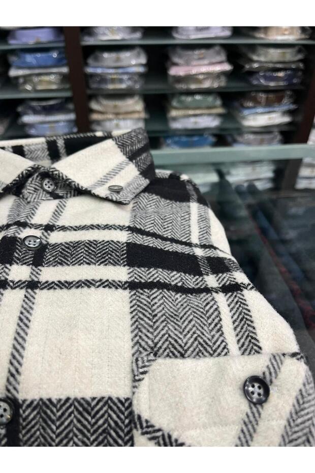 Oduncu kışlık kalın gömlek - 1