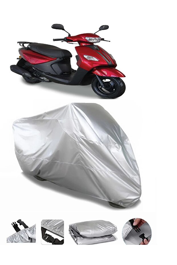 APEC PS5 GRAY WATERPROOF MOTORCYCLE BRAND PREMIUM