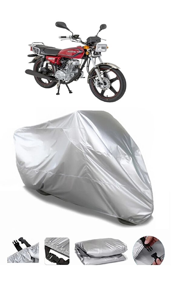Mondial 100 UGK GRAY WATERPROOF MOTORCYCLE BRAND PREMIUM