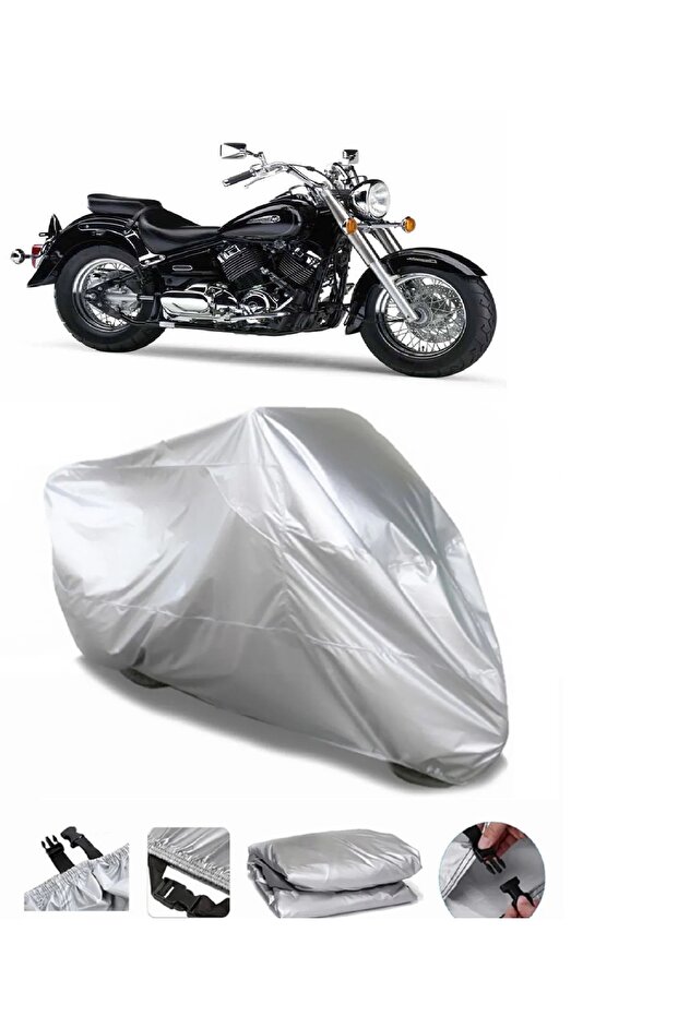 Yamaha XVS 650 Drag Star GRAY WATERPROOF MOTORCYCLE BRAND PREMIUM