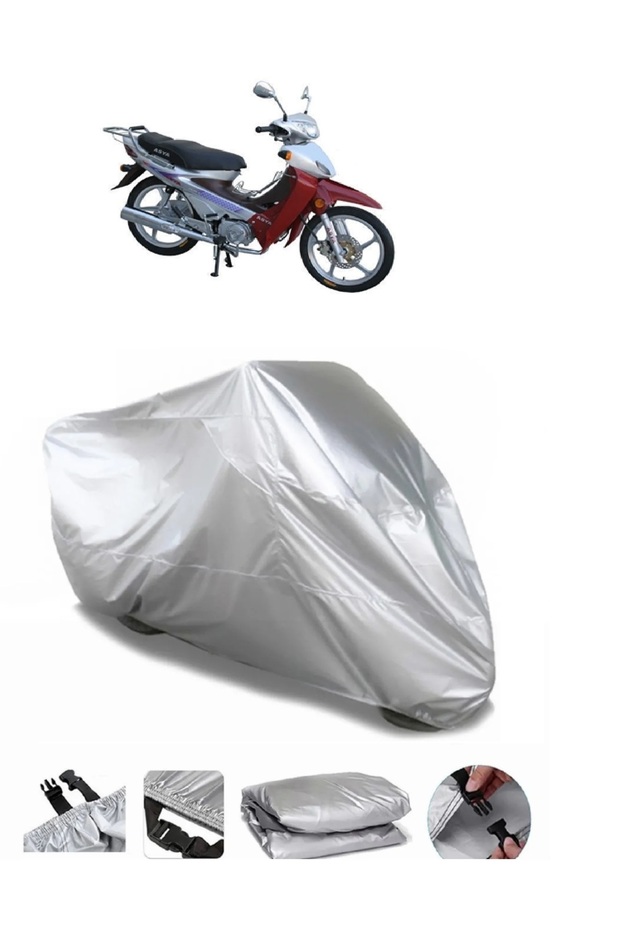 ASIA AS 100-7 Turkcub Luxury GRAY WATERPROOF MOTORCYCLE BRAND PREMIUM