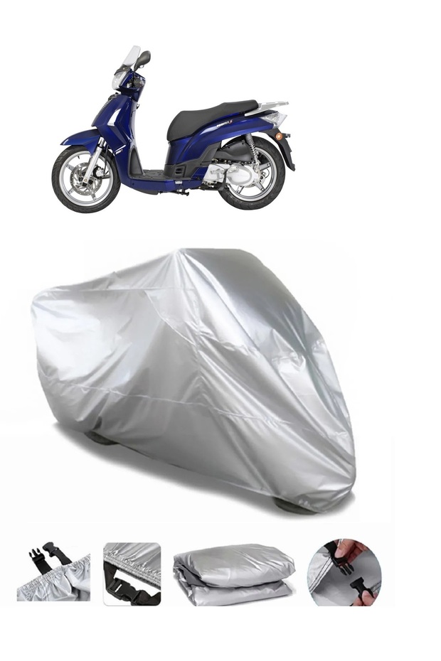 Kymco People S 200 GRAY WATERPROOF MOTORCYCLE BRAND PREMIUM