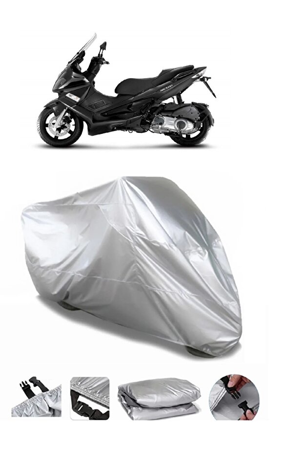 Gilera Nexus 300 Rear Bag Compatible Tarpaulin Premium Quality Motorcycle Tarpaulin