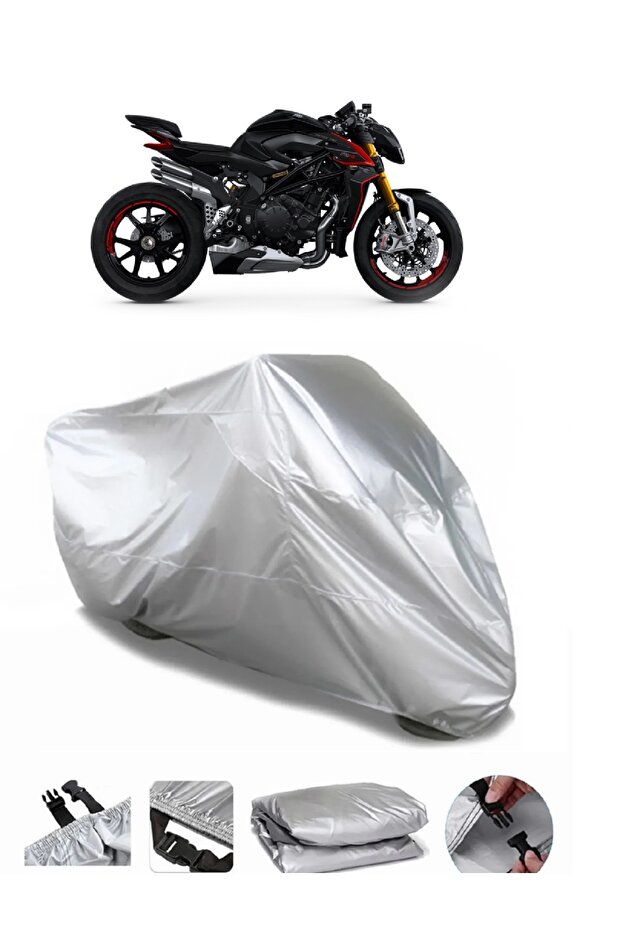 ماركة MV Agusta Brutale 1000 RR رمادية مقاومة للماء للدراجات النارية