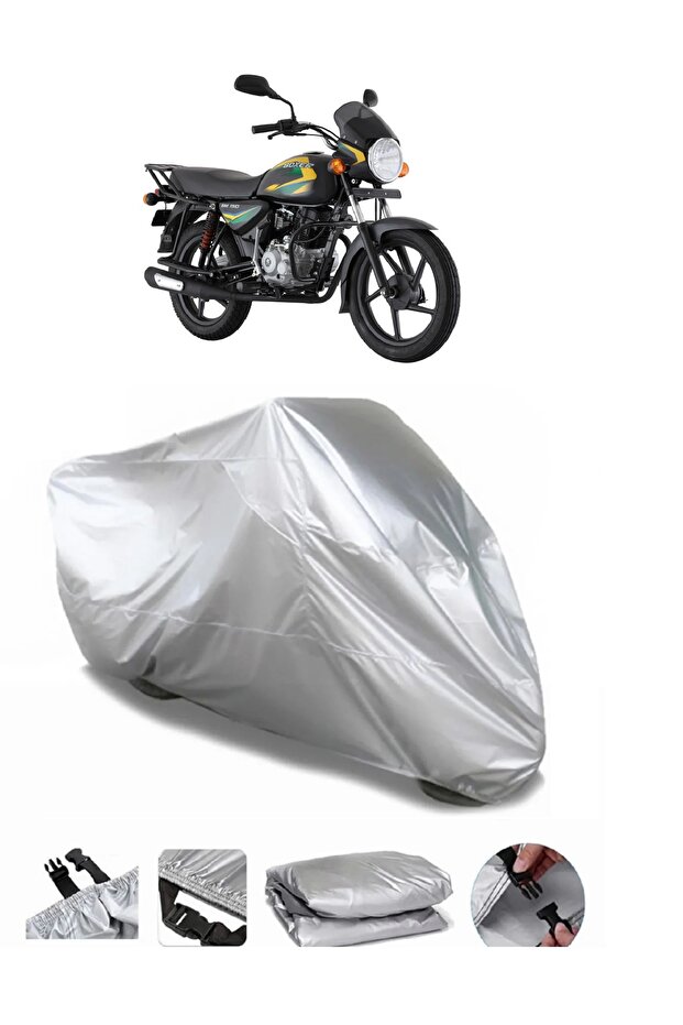 Bajaj Boxer GRAY WATERPROOF MOTORCYCLE BRAND PREMIUM