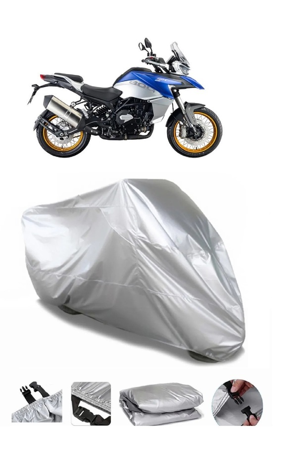 QJ SRT 800 X GRAY WATERPROOF MOTORCYCLE BRAND PREMIUM