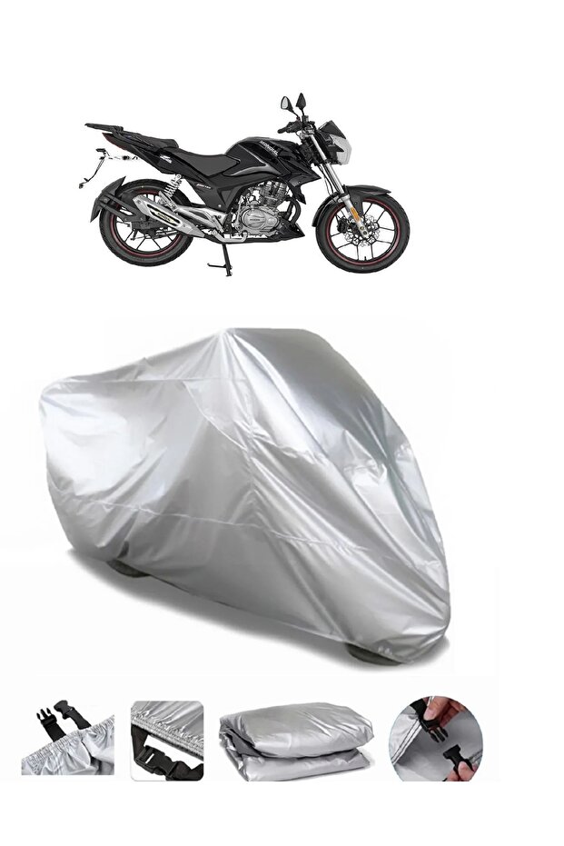 Mondial 150 Z-ONE i GRAY WATERPROOF MOTORCYCLE BRAND PREMIUM