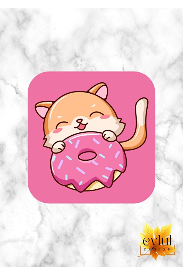 Donut and Cute Animal Printed Special Design Printed MDF A Quality Square Coasters