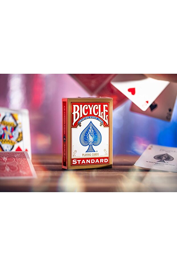 بطاقة اللعب القياسية - سطح أحمر - 8