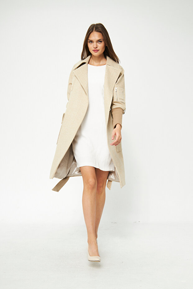 Lüks Kumaş Kaban - 3