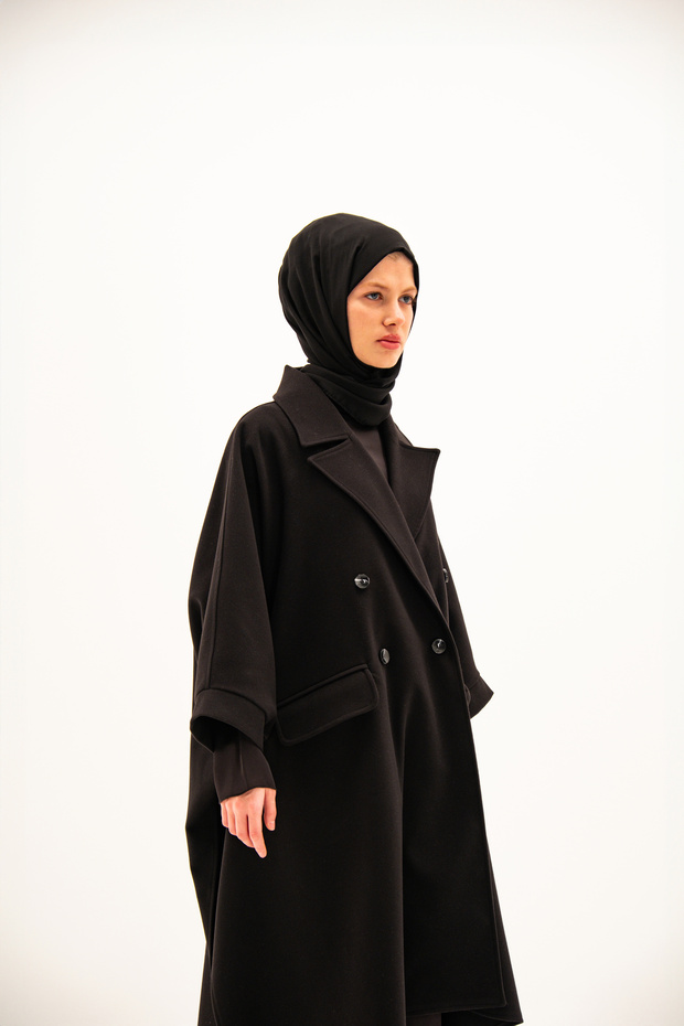 Kaşe Panço Ceket - 4