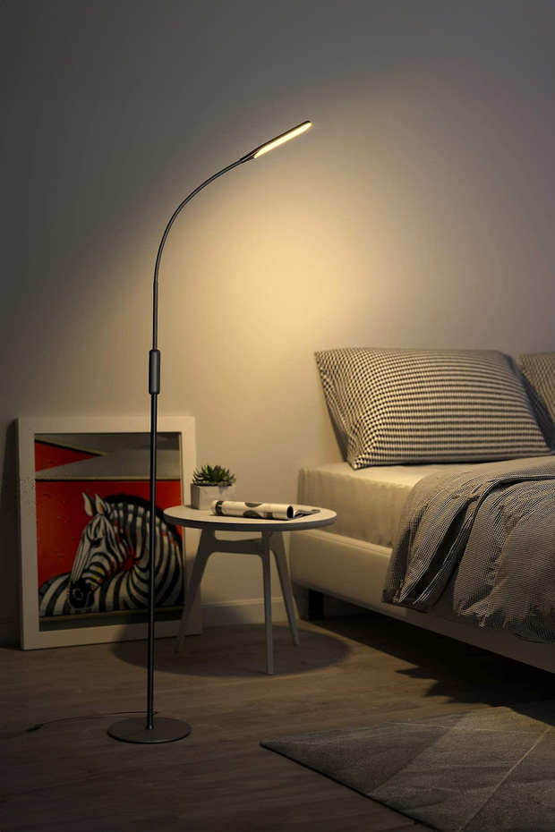 Dekoratif Ayaklı Led Lambader Işık Loş Okuma, Dinlenme Işığı - 1