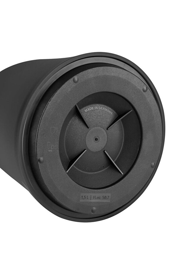 Mambo Paslanmaz Çelik Isı Yalıtımlı 1 Litre Termos [Siyah] - 3100517946 - 7