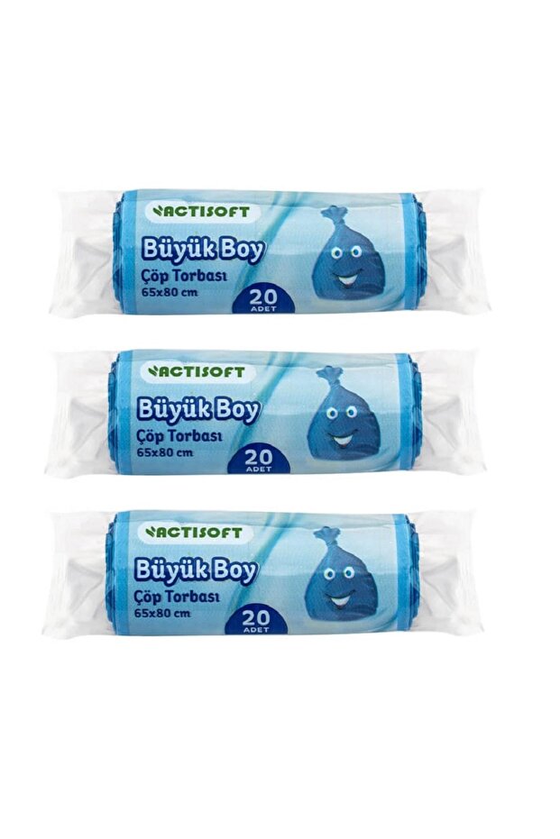 Large Size Garbage Bag (3 Pieces) 20 Pieces
