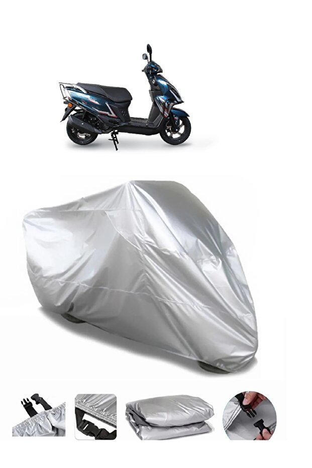 Falcon Mocco 125 GRAY WATERPROOF MOTORCYCLE BRAND PREMIUM