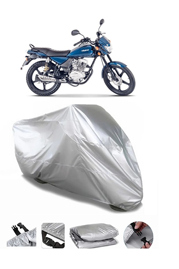Falcon Wonder 150 Compatible GRAY WATERPROOF MOTORCYCLE BRAND PREMIUM