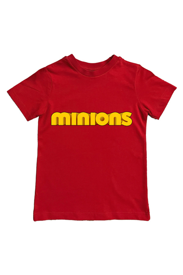 printed cotton combed cotton fabric summer children's T-shirt