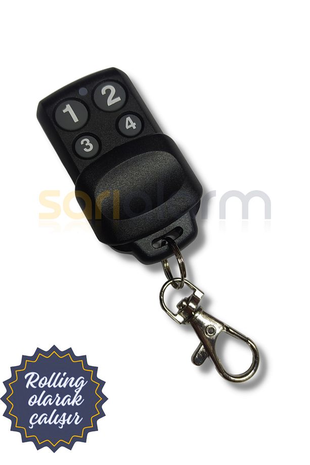 Rolling (NİCE, BFT, HİLAND, FAAC VB) Olabilen Fıx Akıllı Kumanda Garaj Kepenk Bariyer Kumandası - 1