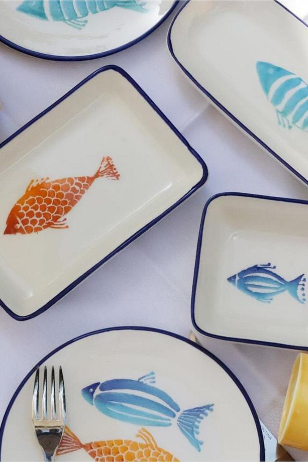 Fish Kaş 5 Parça 2 Kişilik Kahvaltı Seti - 3