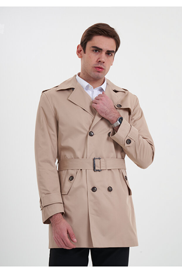 SLİMFİT TRENÇKOT - 2