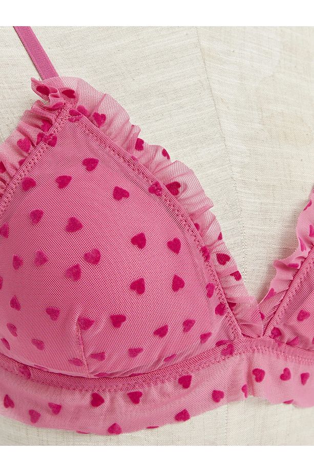 LCW DREAM Balensiz Dolgusuz Desenli Bralet - 3