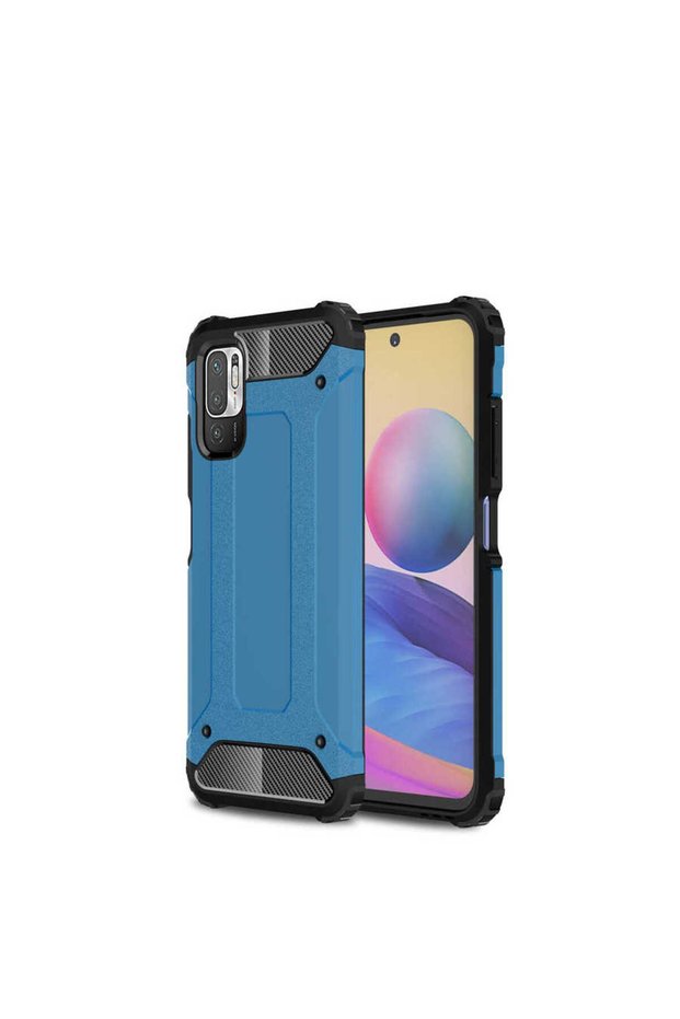 Xiaomi Poco M3 Pro - Case Double Layer Armor Tank Crash Military Cover