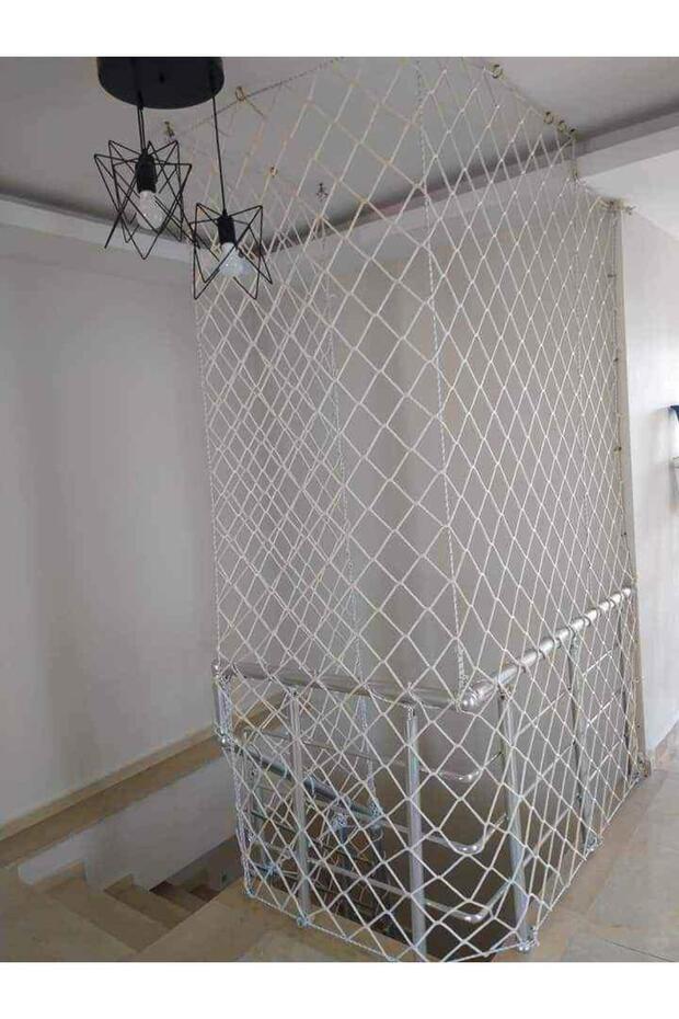Çocuk Güvenlik Filesi, Balkon Filesi 10*10 (2.5metre*8metre) - 6