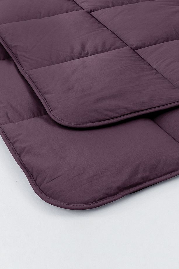 Mix&match Penny Tek Kişilik Yorgan - Mürdüm - 3